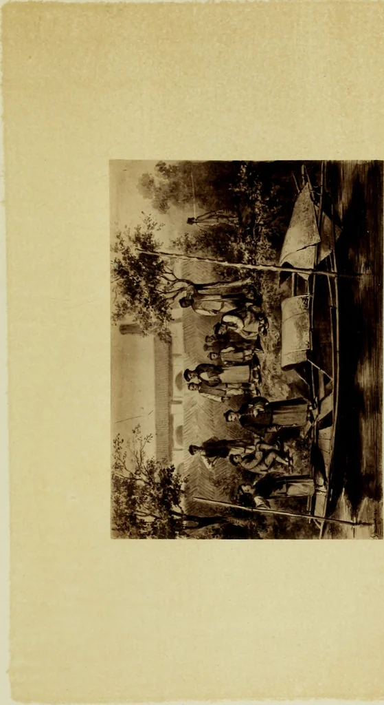 An illustration from Album chinois : ce petit album est destiné à faire connaître les véritables costumes des habitants du Céleste Empire ... : on a réuni aussi les portraits des missionnaires de la Compagnie de Jésus .., 1860, leaf 28