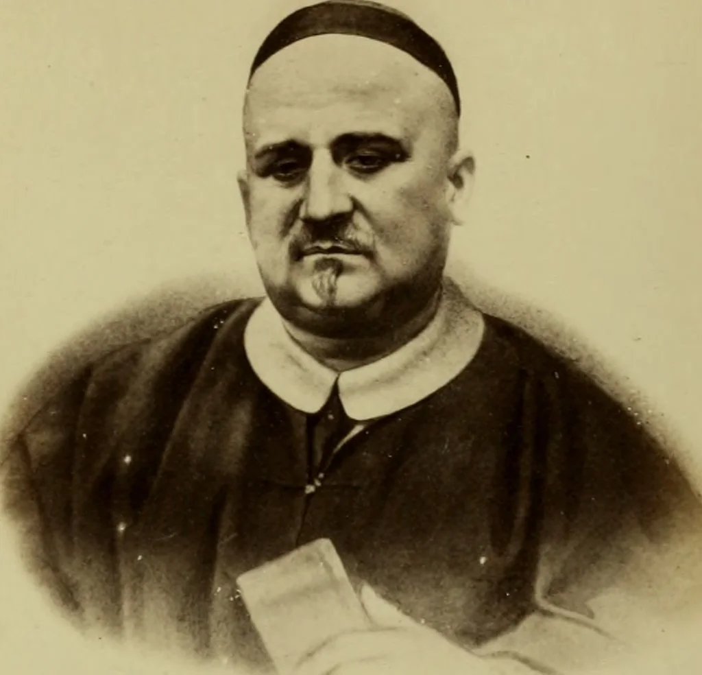 An illustration from Album chinois : ce petit album est destiné à faire connaître les véritables costumes des habitants du Céleste Empire ... : on a réuni aussi les portraits des missionnaires de la Compagnie de Jésus .., 1860, leaf 38
