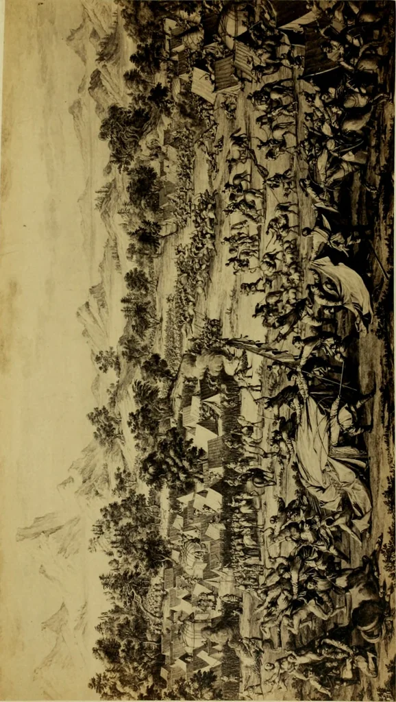 An illustration from Album chinois : ce petit album est destiné à faire connaître les véritables costumes des habitants du Céleste Empire ... : on a réuni aussi les portraits des missionnaires de la Compagnie de Jésus .., 1860, leaf 70