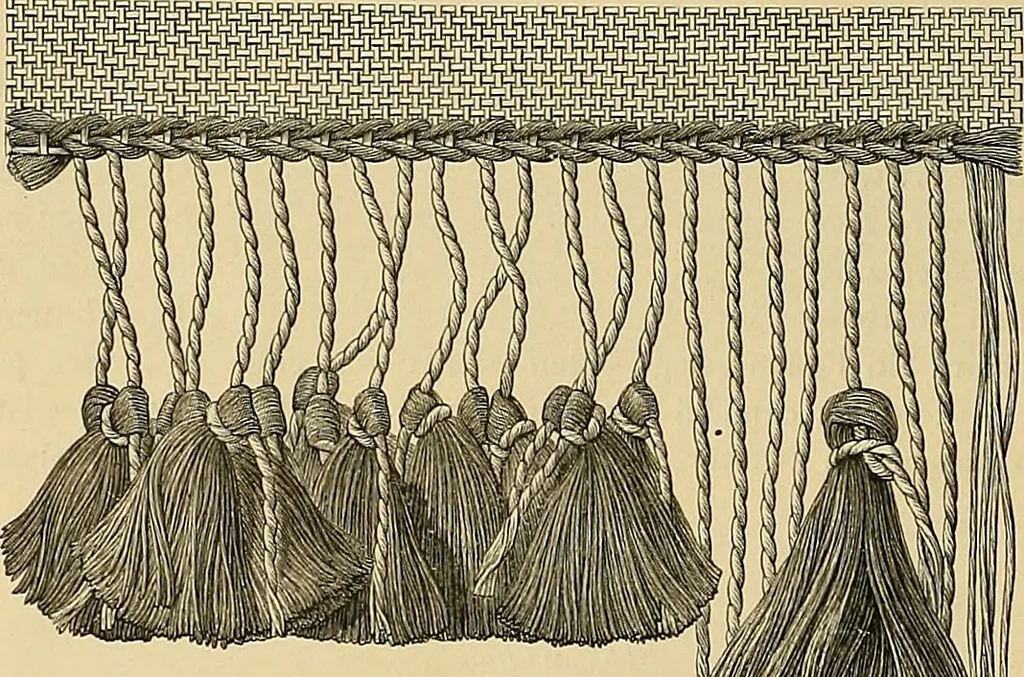 An illustration from Album de broderies au point de croix, 1885, leaf 13