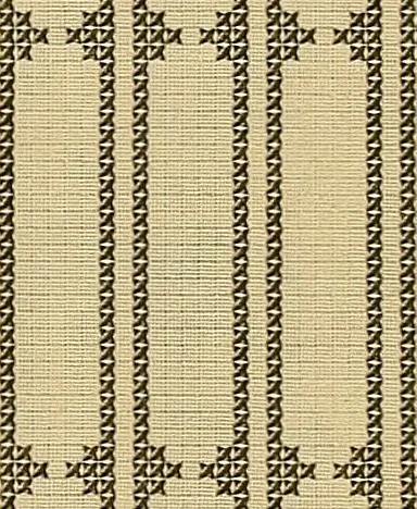 An illustration from Album de broderies au point de croix, 1885, leaf 42