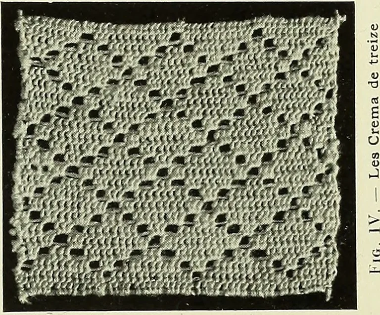 An illustration from Album de dentelle de Venise, 1900, leaf 36