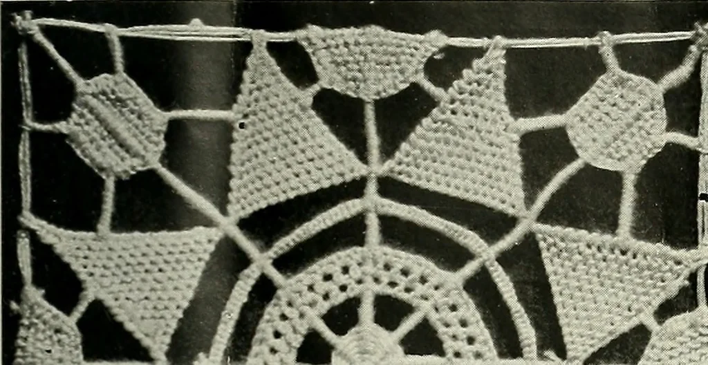 An illustration from Album de dentelle de Venise, 1900, leaf 18