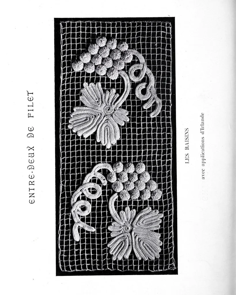 An illustration from [Album de dentelles], 1850, leaf 138