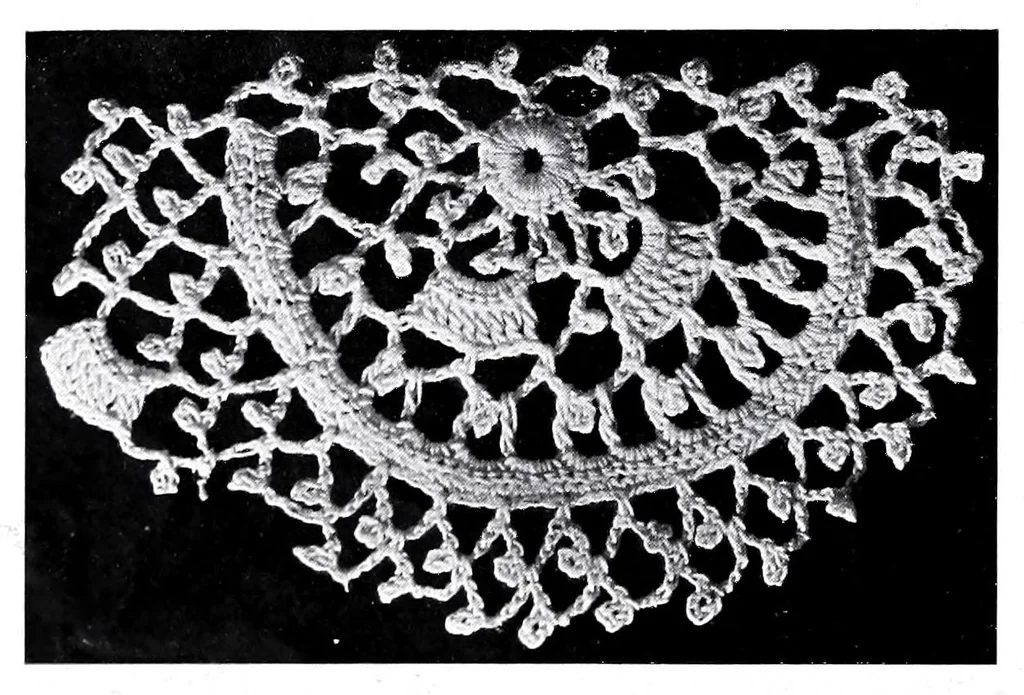 An illustration from [Album de dentelles], 1850, leaf 196
