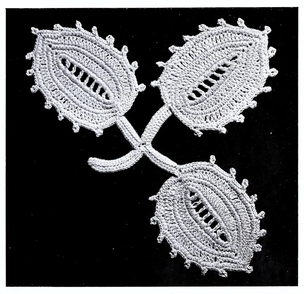 An illustration from [Album de dentelles], 1850, leaf 27