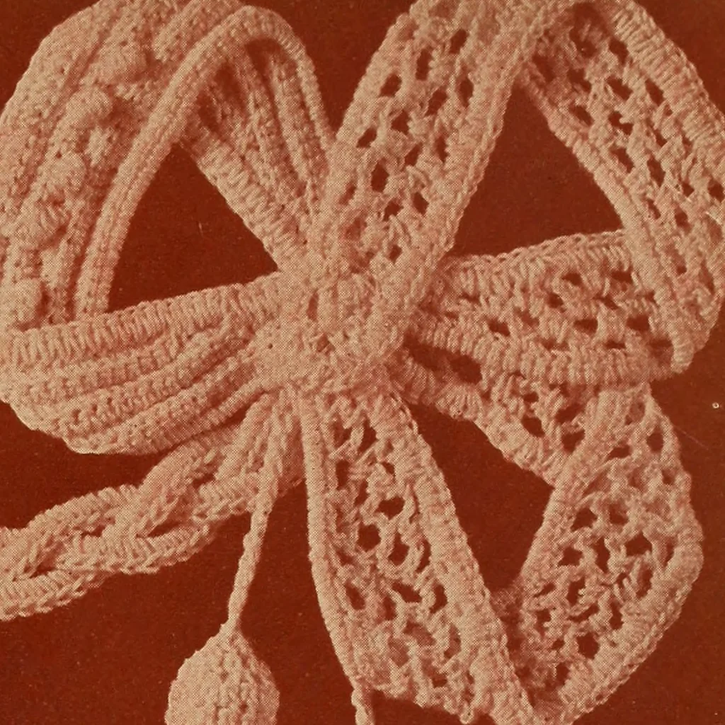 An illustration from Album de guipure d'Irlande, 1900, leaf 104