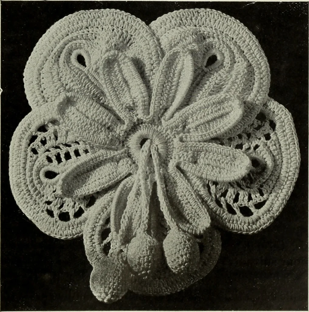 An illustration from Album de guipure d'Irlande, 1900, leaf 108