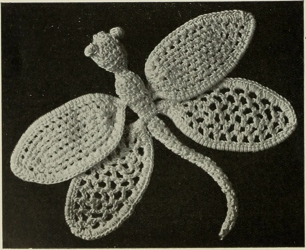 An illustration from Album de guipure d'Irlande, 1900, leaf 123