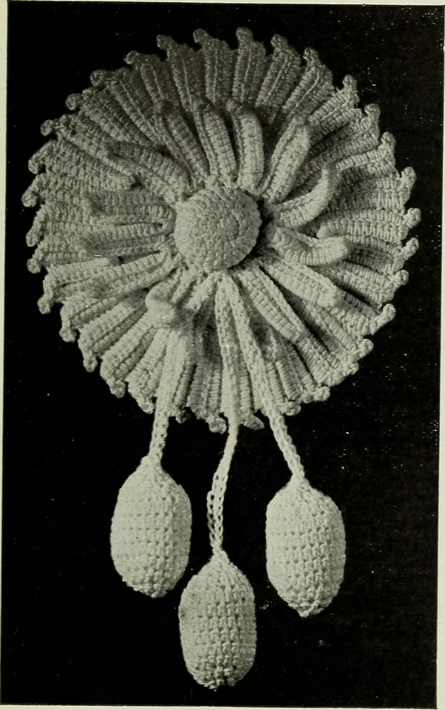 An illustration from Album de guipure d'Irlande, 1900, leaf 128
