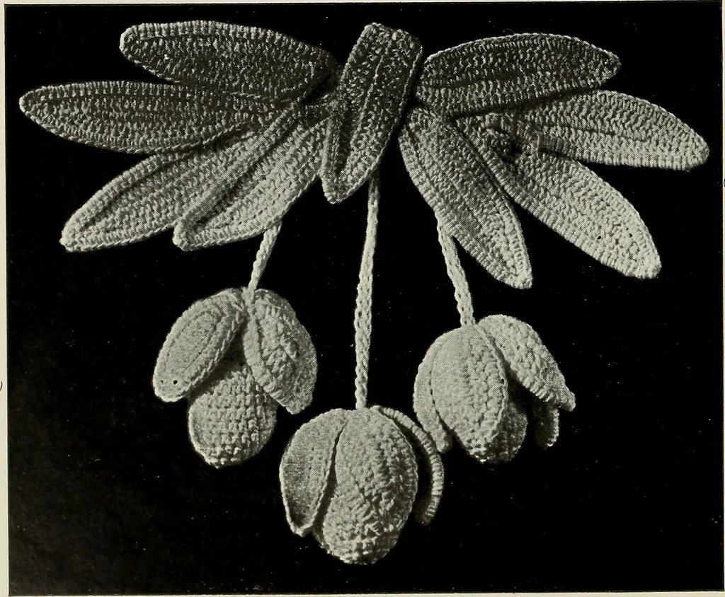 An illustration from Album de guipure d'Irlande, 1900, leaf 133