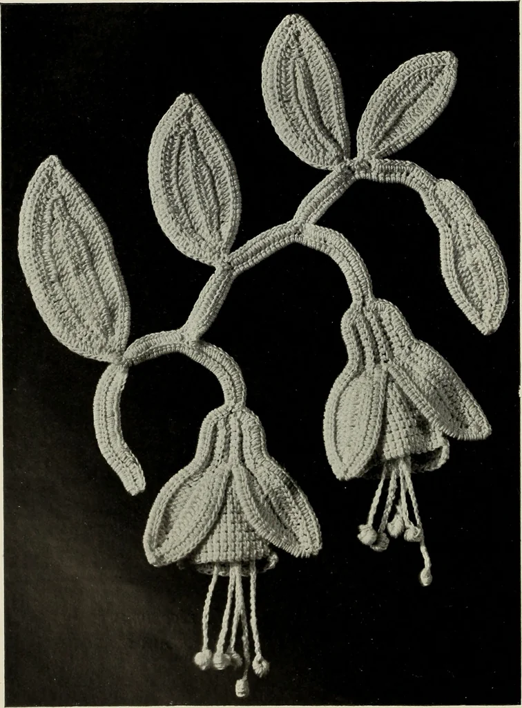 An illustration from Album de guipure d'Irlande, 1900, leaf 135