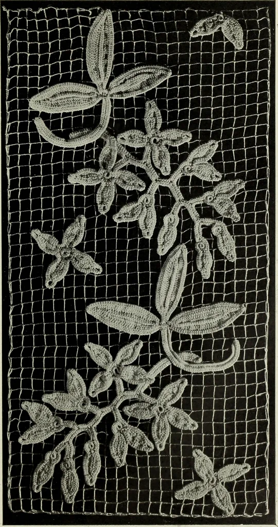 An illustration from Album de guipure d'Irlande, 1900, leaf 150