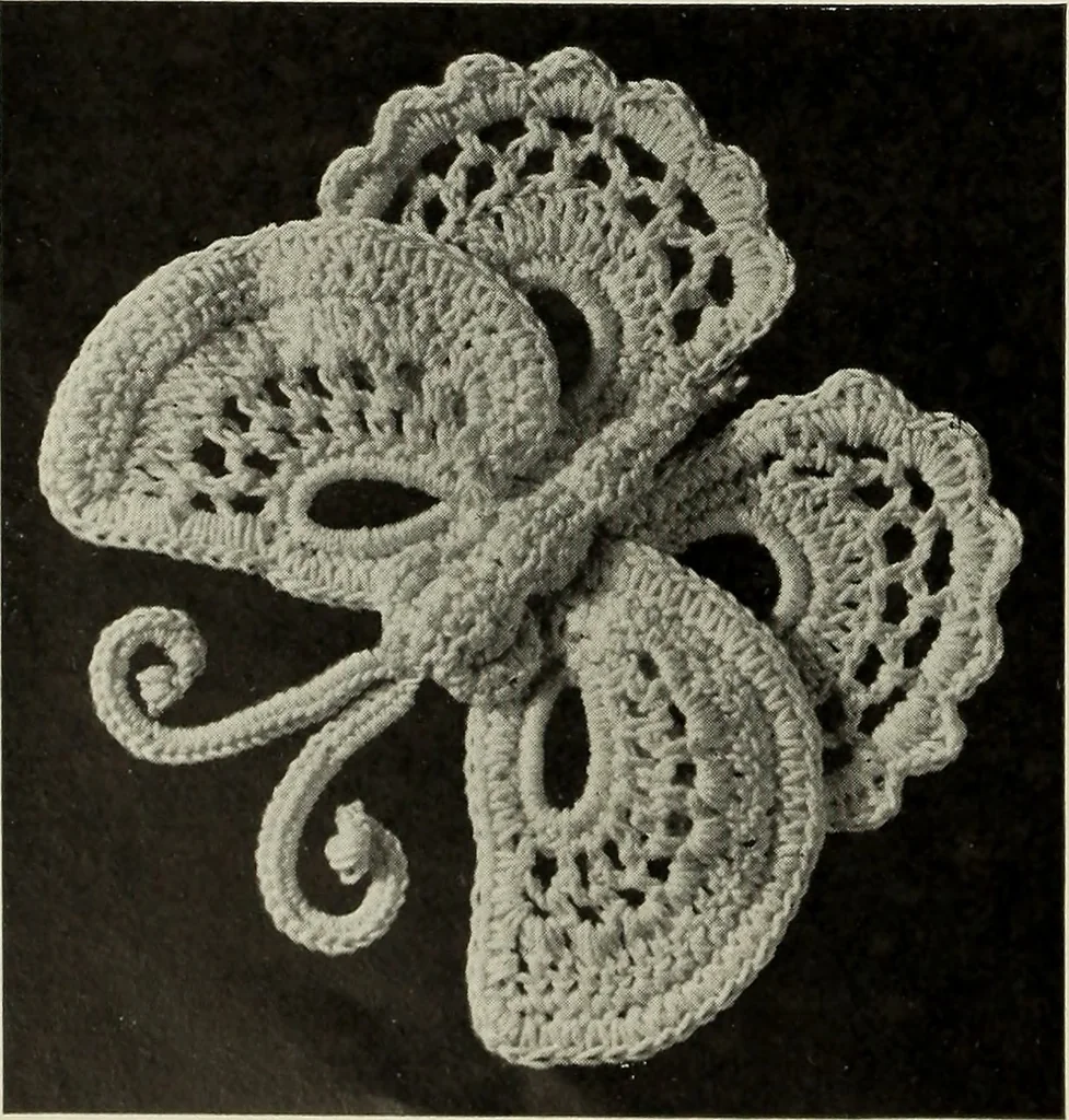 An illustration from Album de guipure d'Irlande, 1900, leaf 161