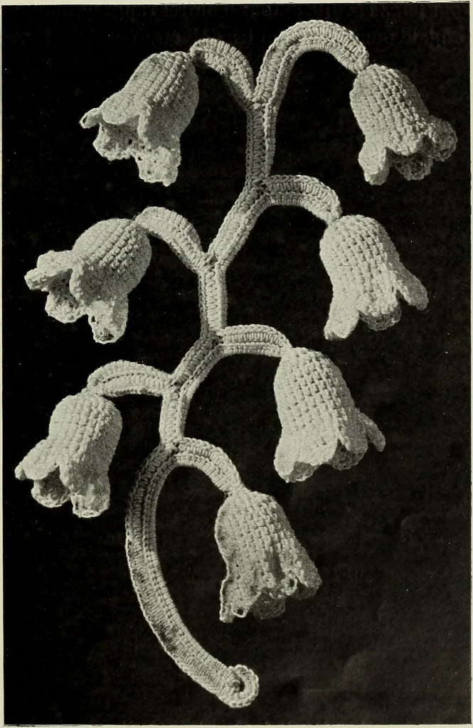 An illustration from Album de guipure d'Irlande, 1900, leaf 166