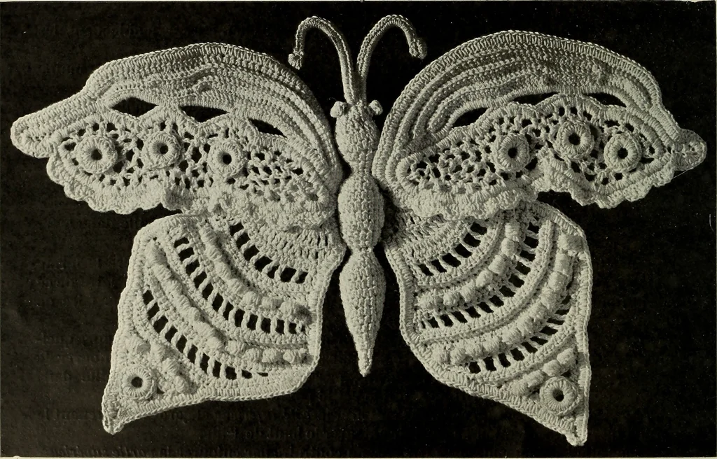 An illustration from Album de guipure d'Irlande, 1900, leaf 187