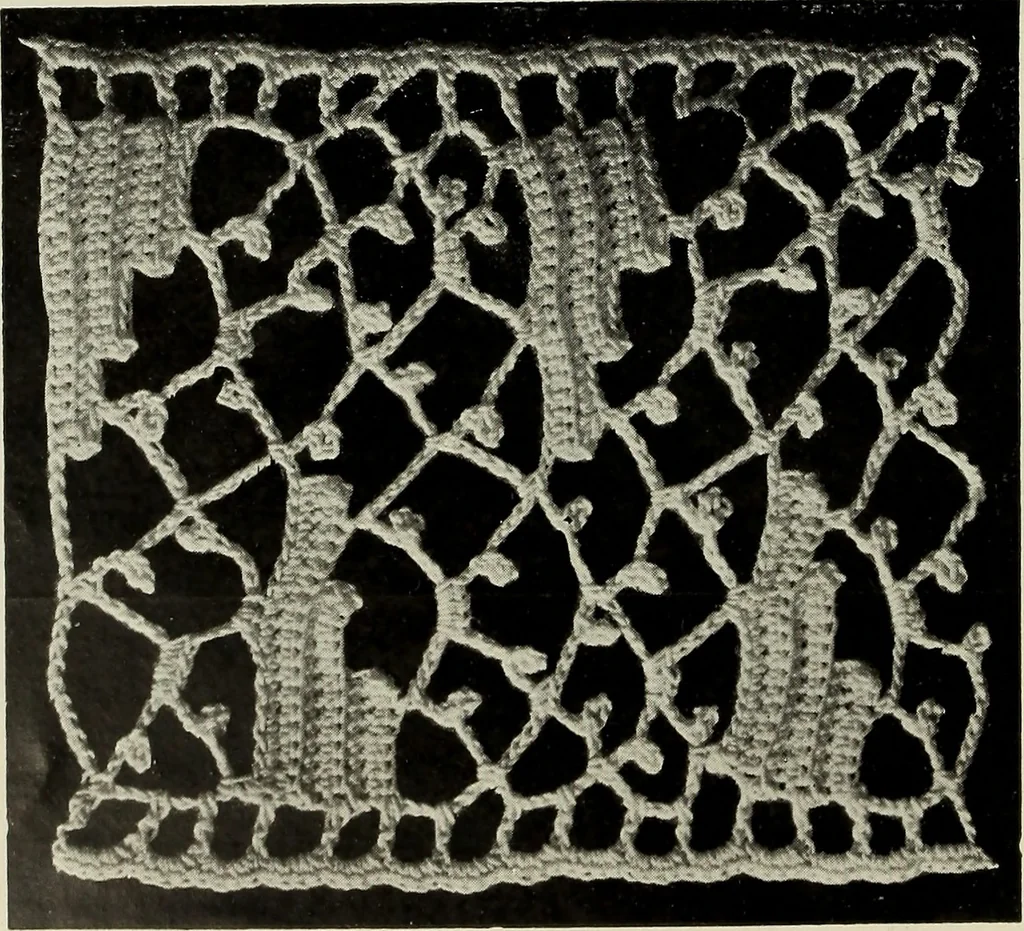 An illustration from Album de guipure d'Irlande, 1900, leaf 207