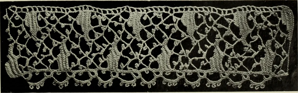 An illustration from Album de guipure d'Irlande, 1900, leaf 208