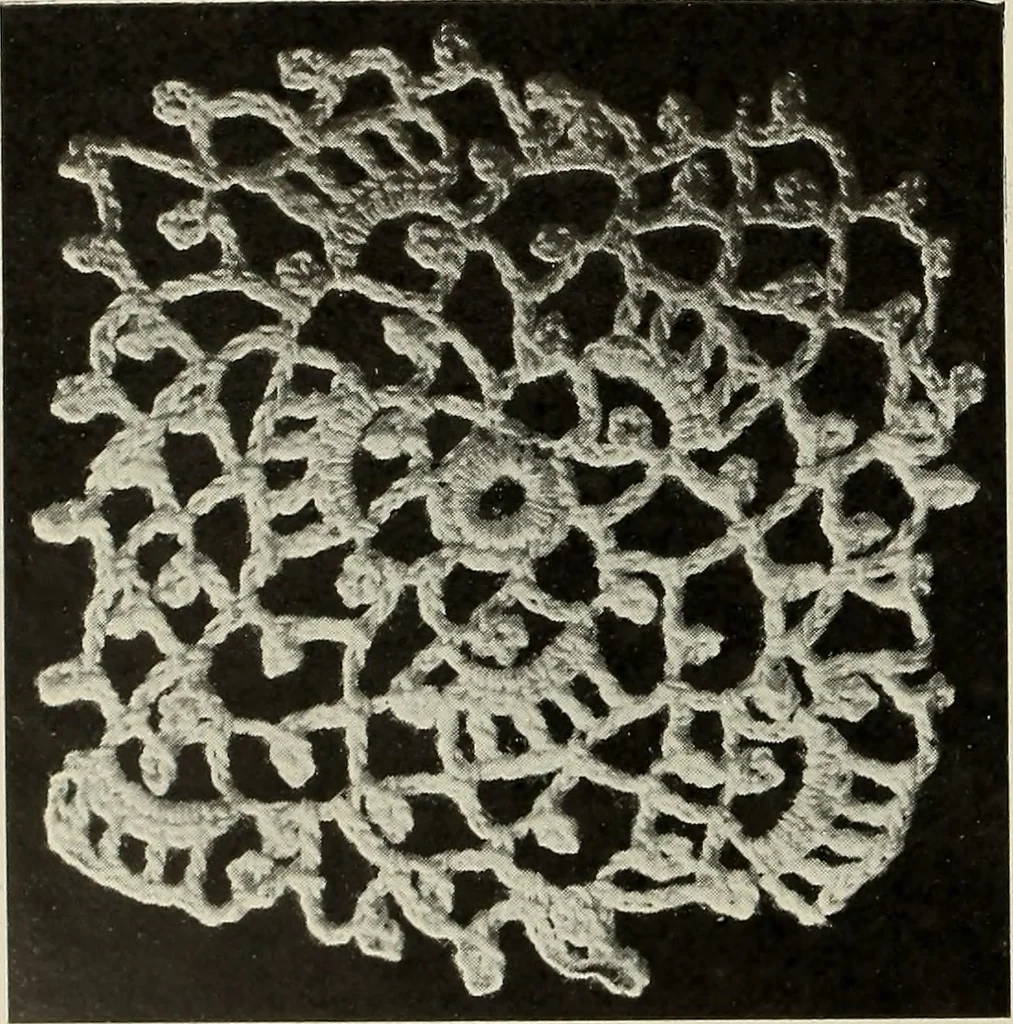 An illustration from Album de guipure d'Irlande, 1900, leaf 209