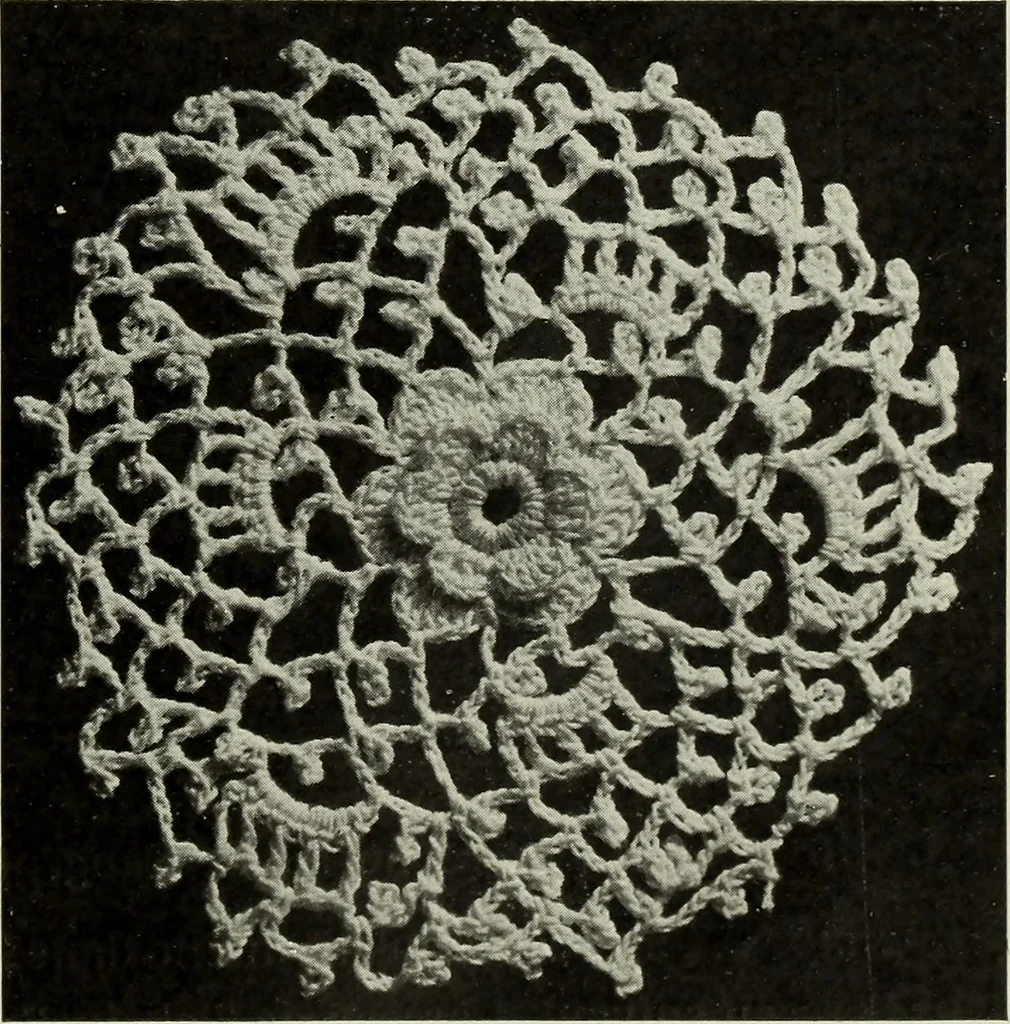 An illustration from Album de guipure d'Irlande, 1900, leaf 218