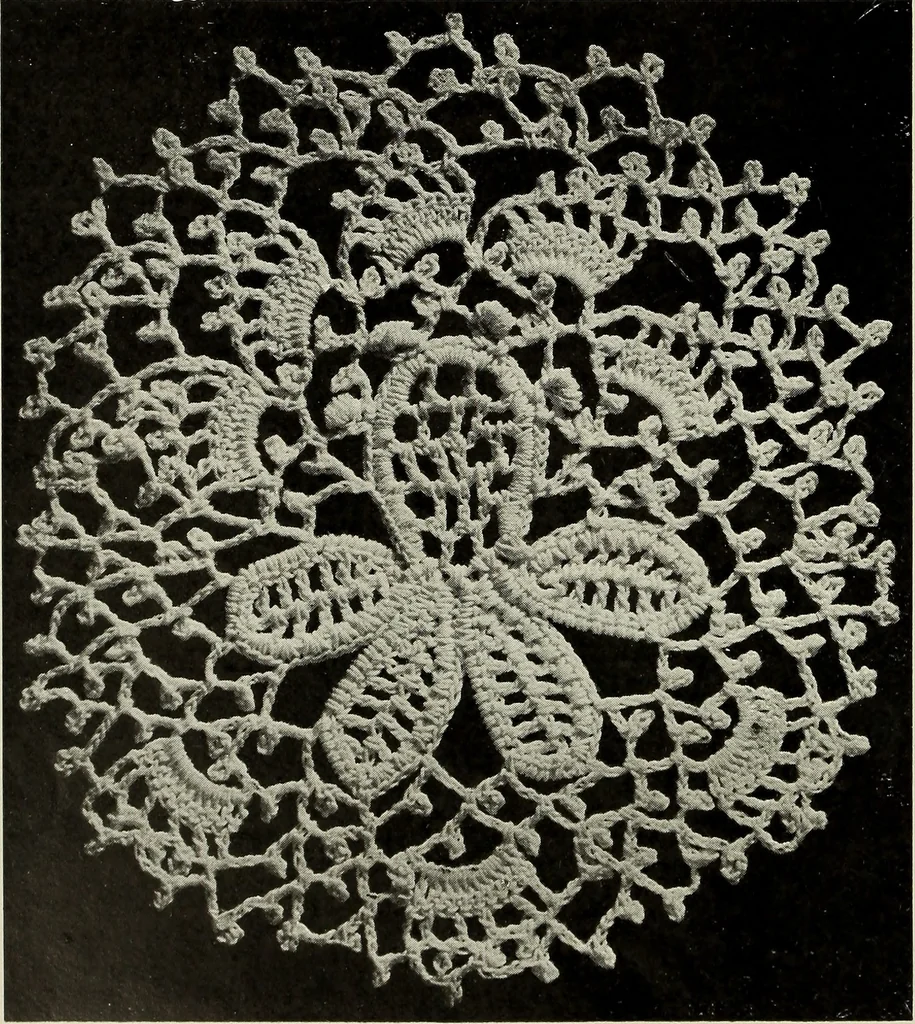 An illustration from Album de guipure d'Irlande, 1900, leaf 227