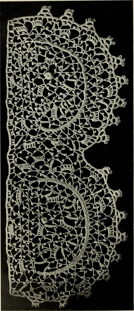 An illustration from Album de guipure d'Irlande, 1900, leaf 235