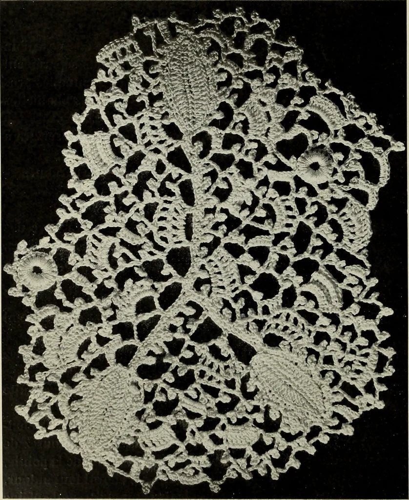 An illustration from Album de guipure d'Irlande, 1900, leaf 237