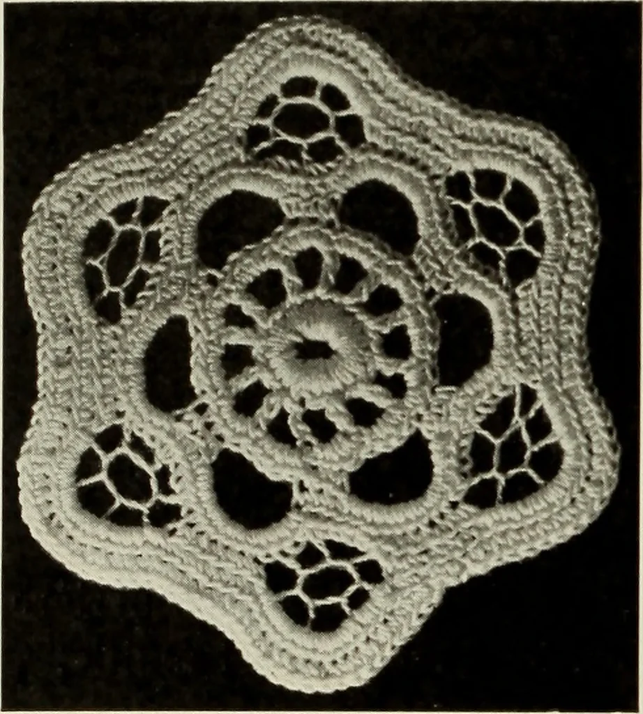 An illustration from Album de guipure d'Irlande, 1900, leaf 257