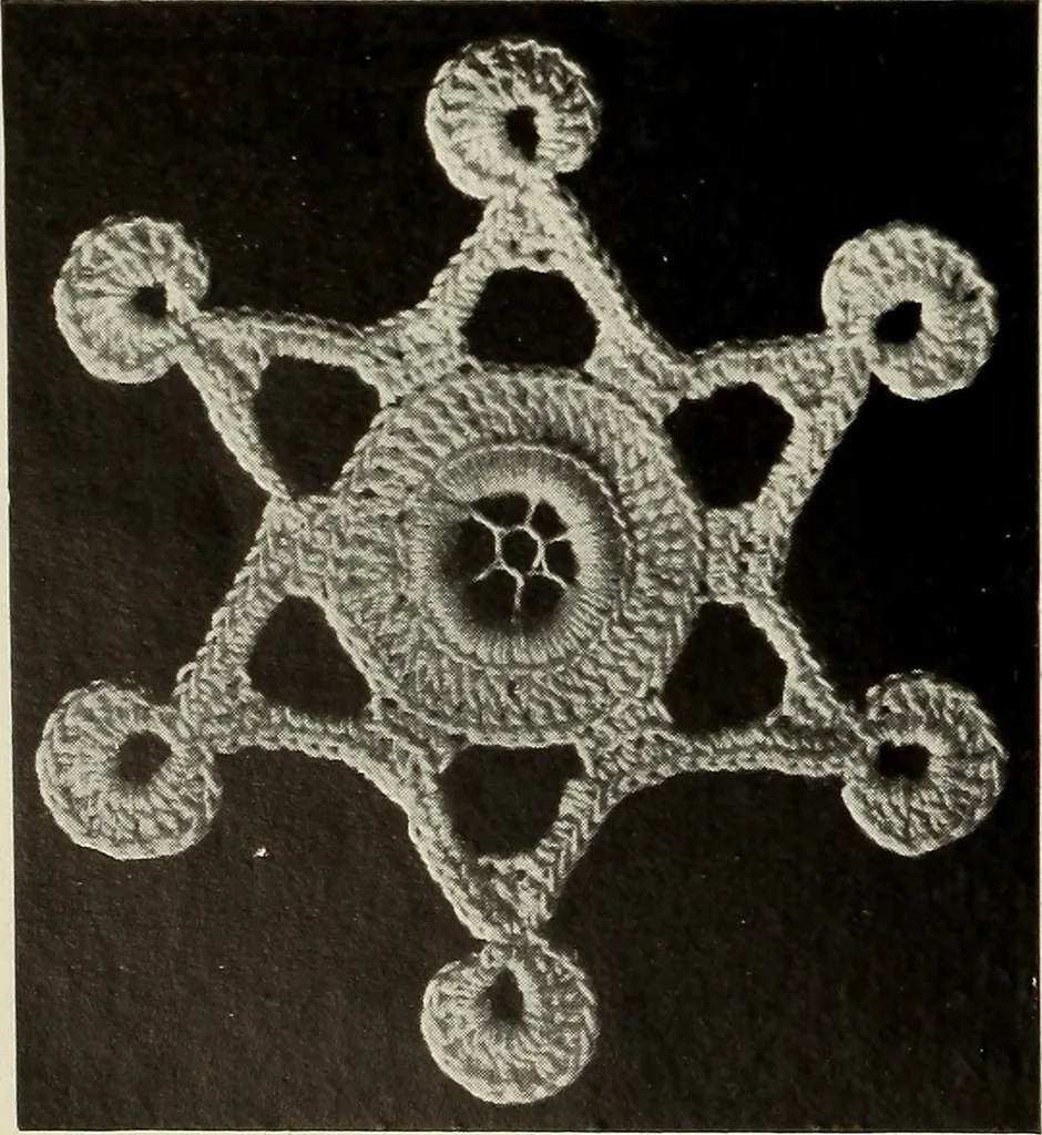 An illustration from Album de guipure d'Irlande, 1900, leaf 257