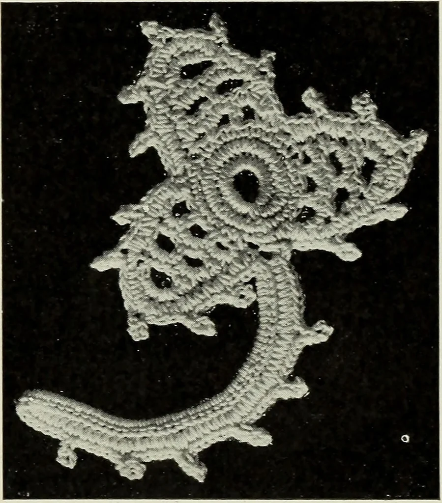 An illustration from Album de guipure d'Irlande, 1900, leaf 264