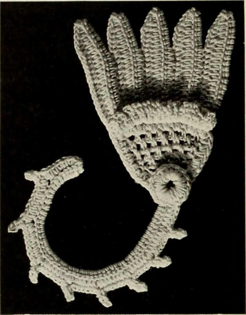 An illustration from Album de guipure d'Irlande, 1900, leaf 265