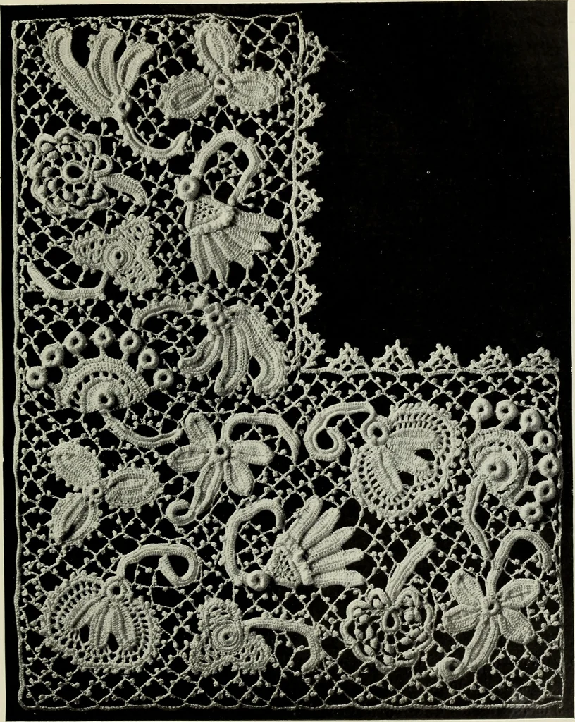 An illustration from Album de guipure d'Irlande, 1900, leaf 270