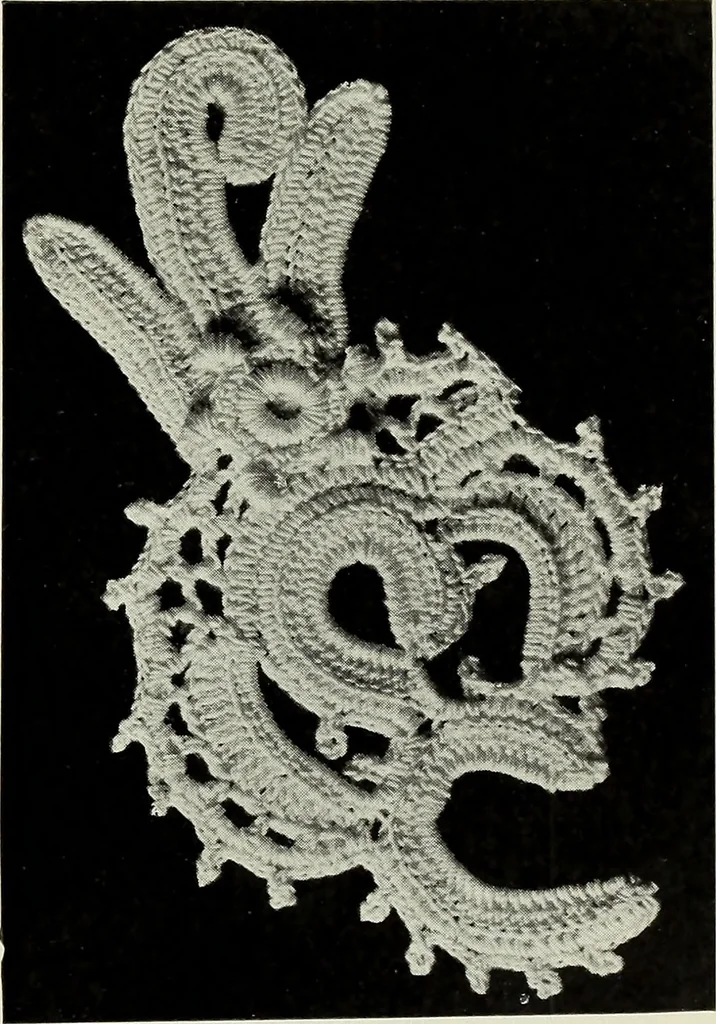 An illustration from Album de guipure d'Irlande, 1900, leaf 280