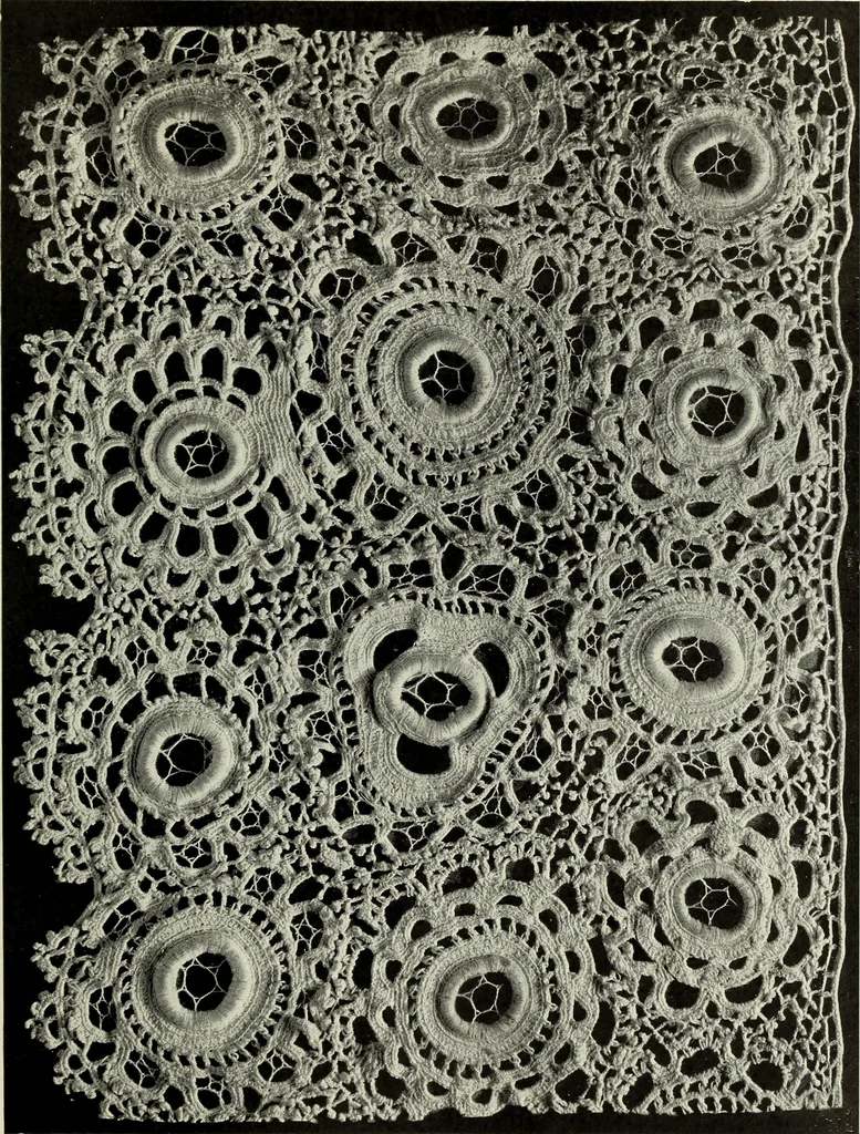 An illustration from Album de guipure d'Irlande, 1900, leaf 294