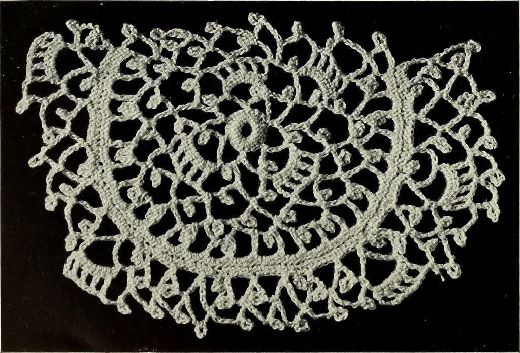 An illustration from Album de guipure d'Irlande, 1900, leaf 97