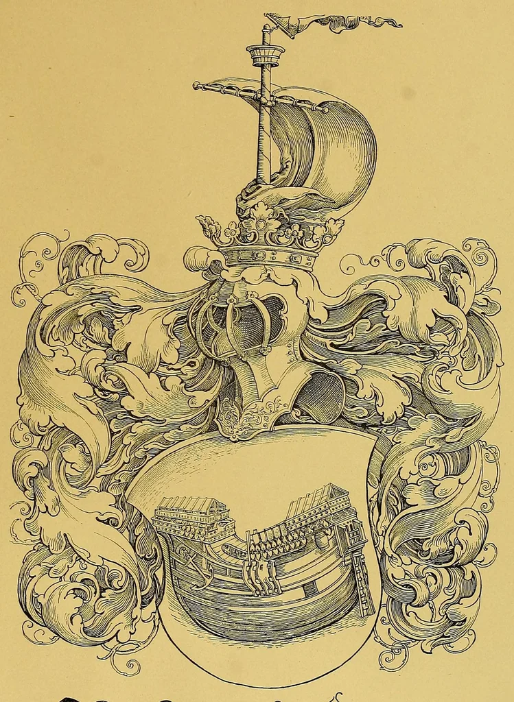 An illustration from Album de la Renaissance, 1800, leaf 137
