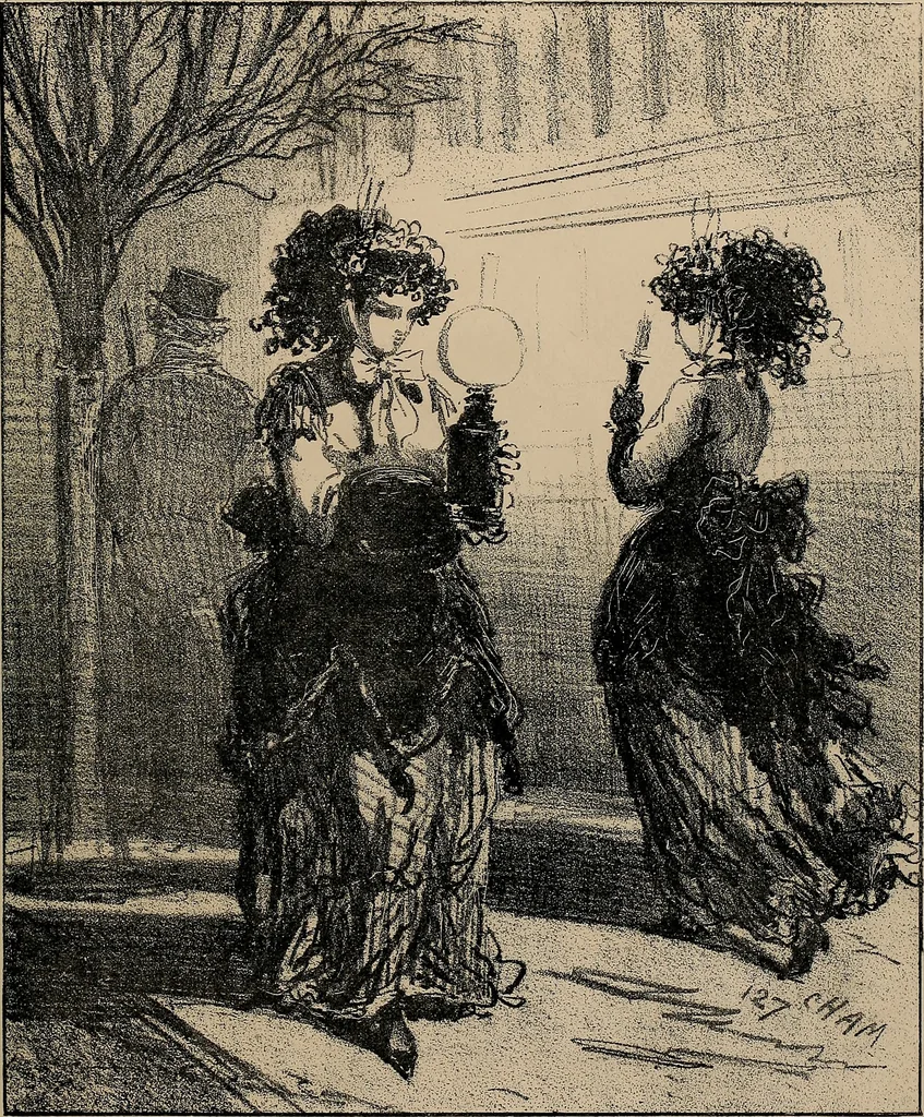 An illustration from Album du siège : recueil de caricatures publiées pendant le siège dans le Charivari, 1871, leaf 16
