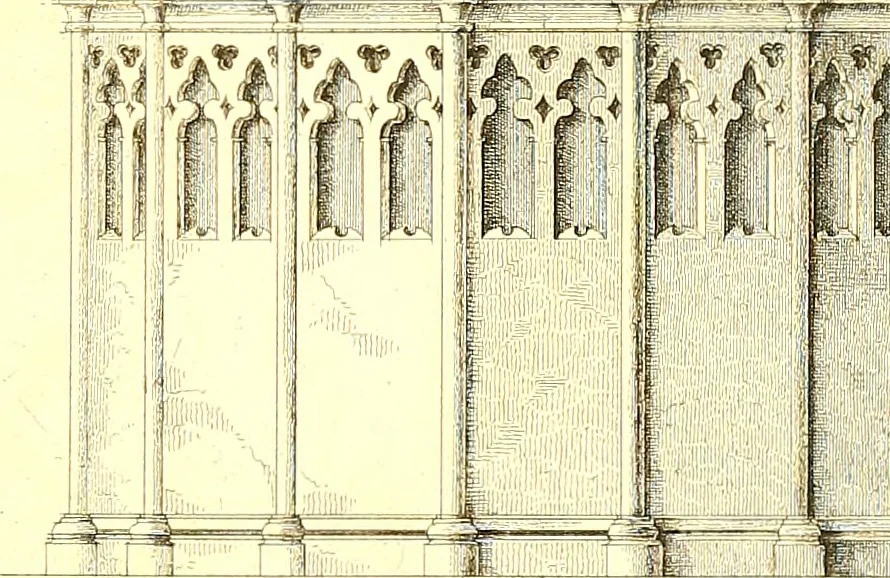 An illustration from Album mittelalterlicher Kunst, 1846, leaf 100