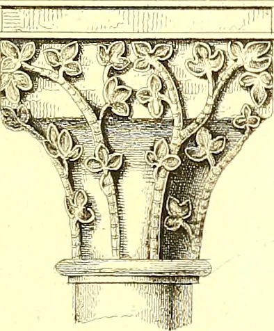 An illustration from Album mittelalterlicher Kunst, 1846, leaf 100