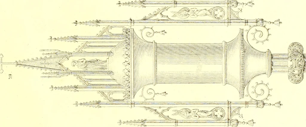 An illustration from Album mittelalterlicher Kunst, 1846, leaf 108