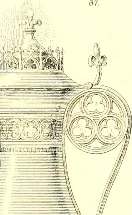 An illustration from Album mittelalterlicher Kunst, 1846, leaf 116