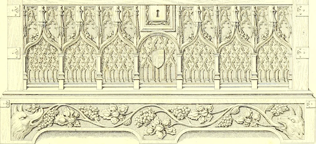 An illustration from Album mittelalterlicher Kunst, 1846, leaf 118