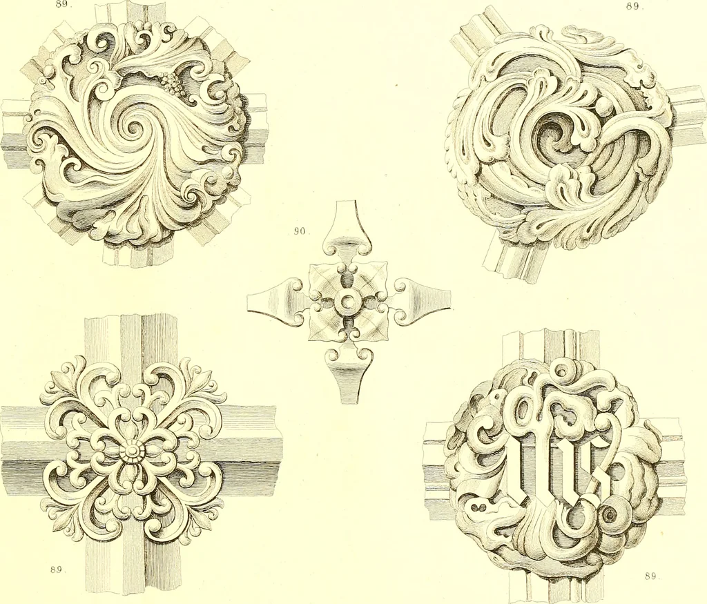 An illustration from Album mittelalterlicher Kunst, 1846, leaf 120