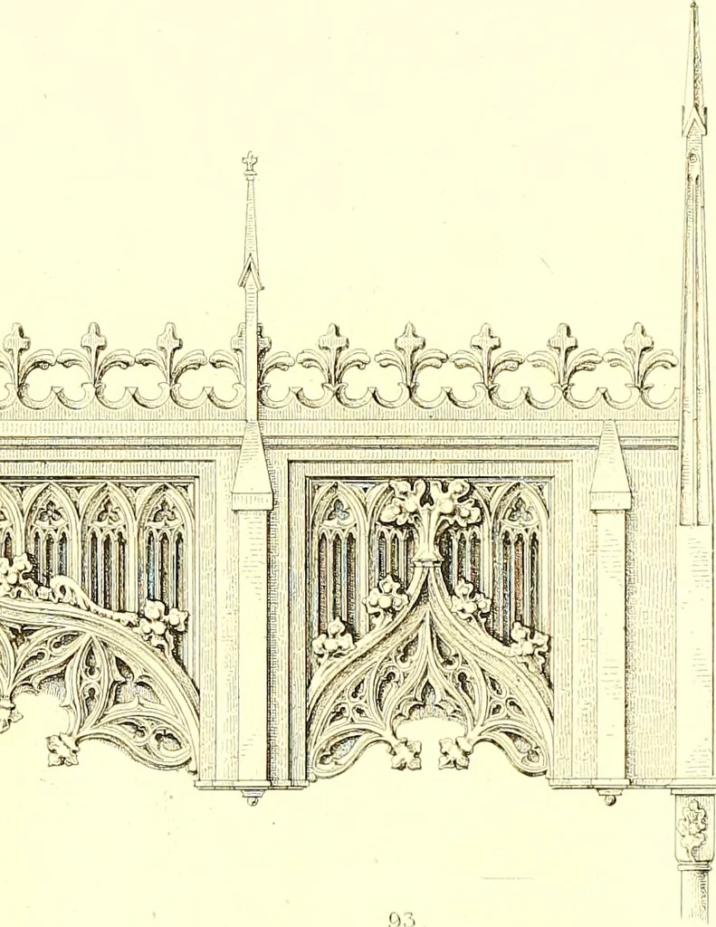 An illustration from Album mittelalterlicher Kunst, 1846, leaf 122