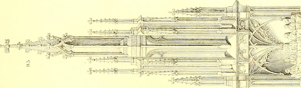 An illustration from Album mittelalterlicher Kunst, 1846, leaf 124