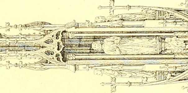 An illustration from Album mittelalterlicher Kunst, 1846, leaf 124