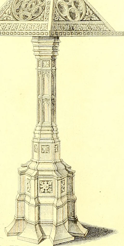 An illustration from Album mittelalterlicher Kunst, 1846, leaf 128