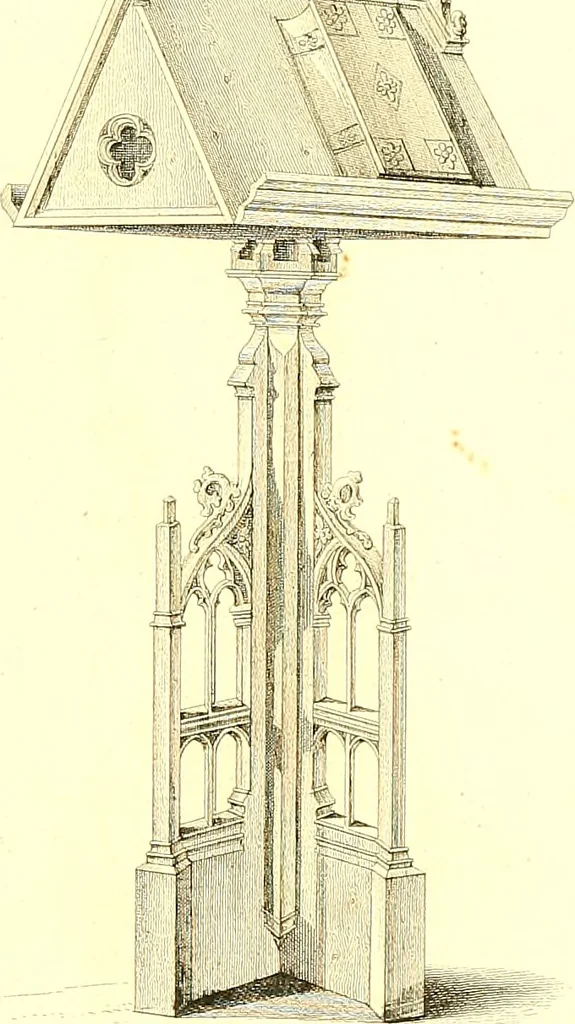 An illustration from Album mittelalterlicher Kunst, 1846, leaf 128
