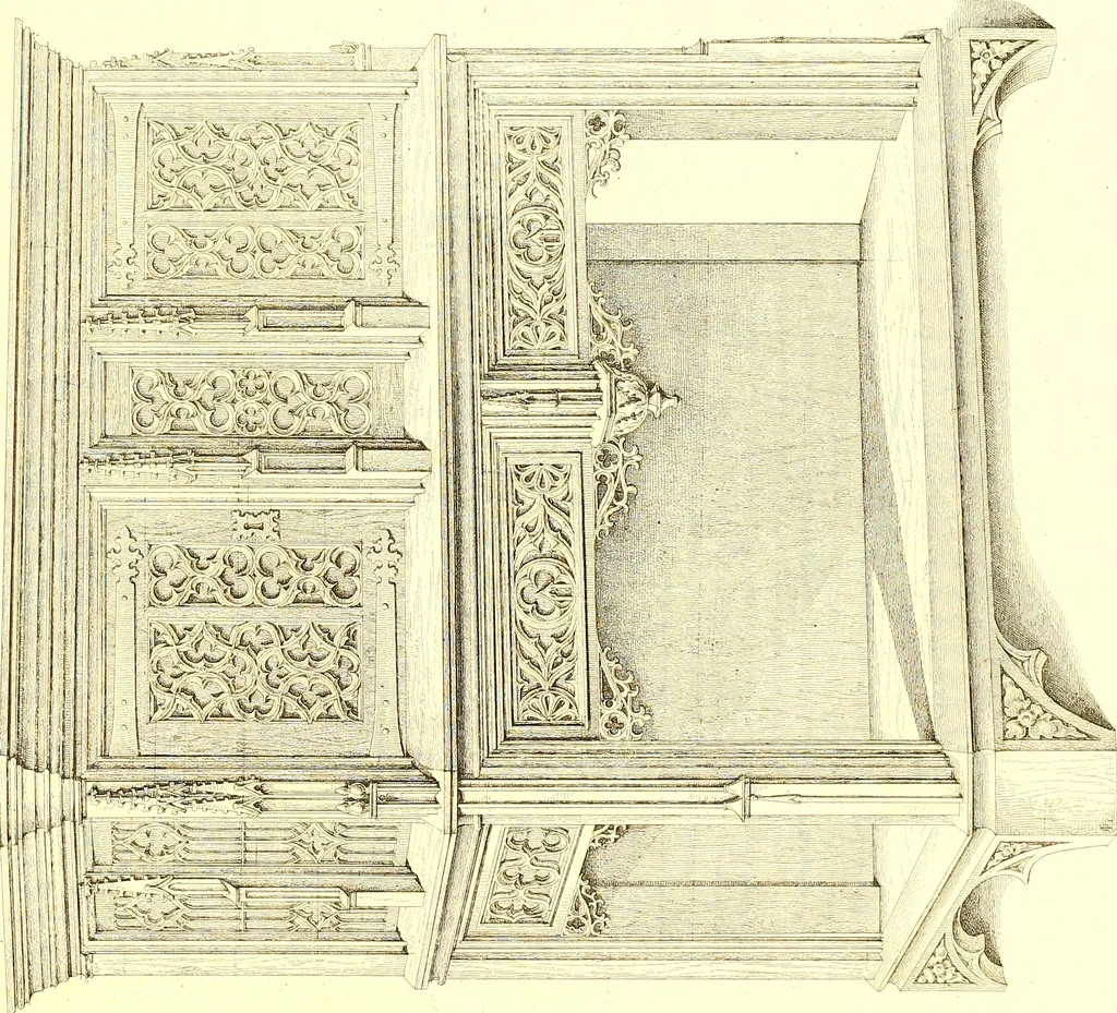An illustration from Album mittelalterlicher Kunst, 1846, leaf 130