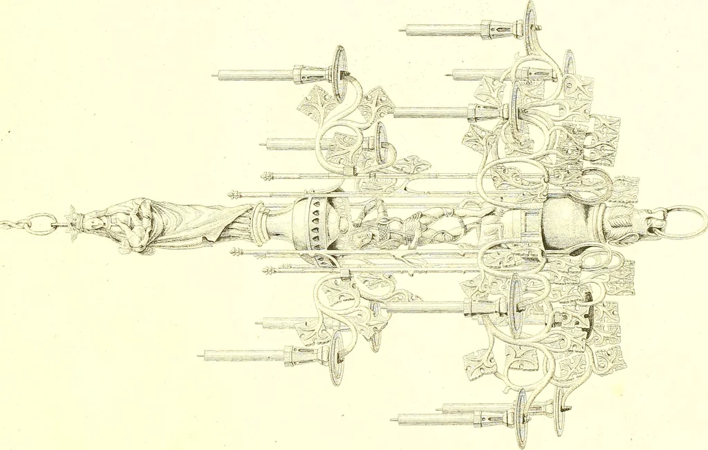An illustration from Album mittelalterlicher Kunst, 1846, leaf 146